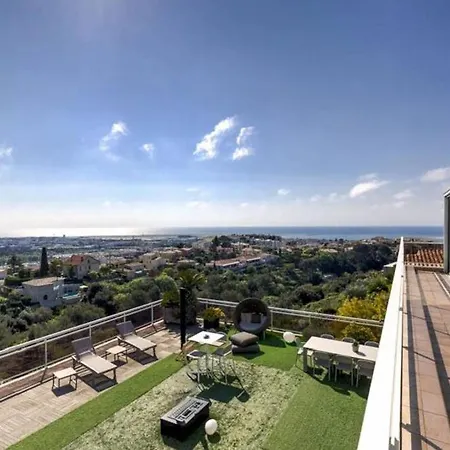 公寓 Penthouse - Vue Panoramique - Prive - Piscine Commune *