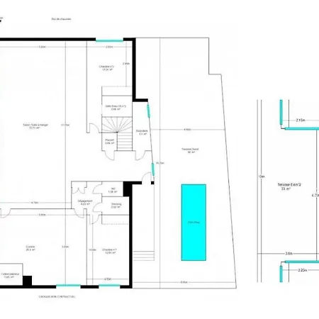 Penthouse - Vue Panoramique - Prive - Piscine Commune 公寓